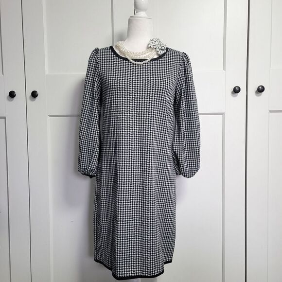 Max studio knit plaid dress size medium - Picture 2 of 10